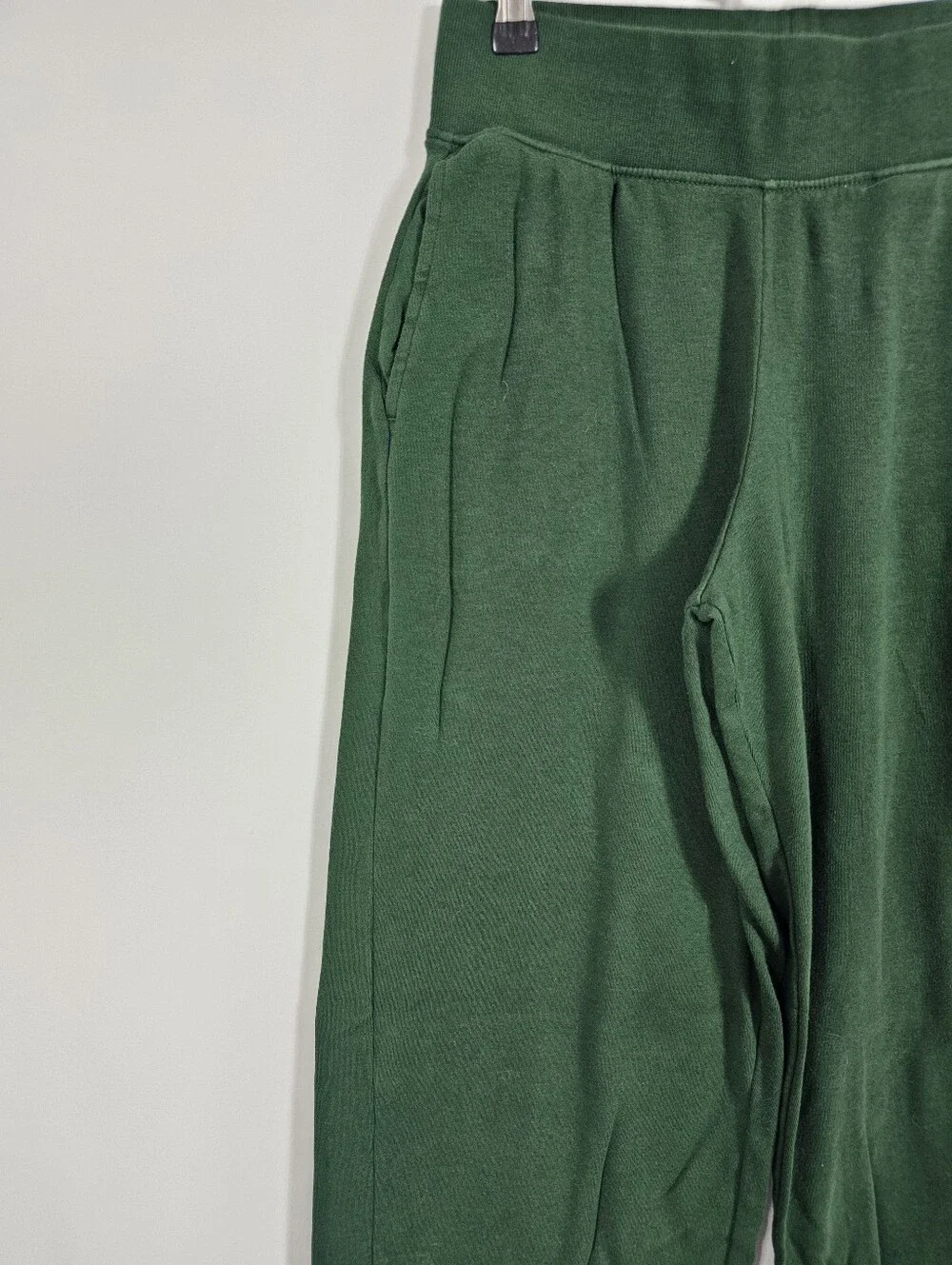 Pact Wide Leg Sweatpants in Emerald - Size M - Picture 2 of 8